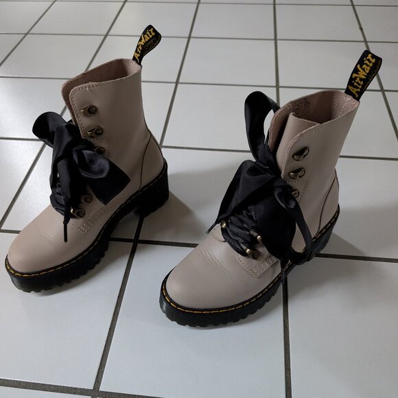Dr. Martens Leona Combat Boot - Picture 1 of 2